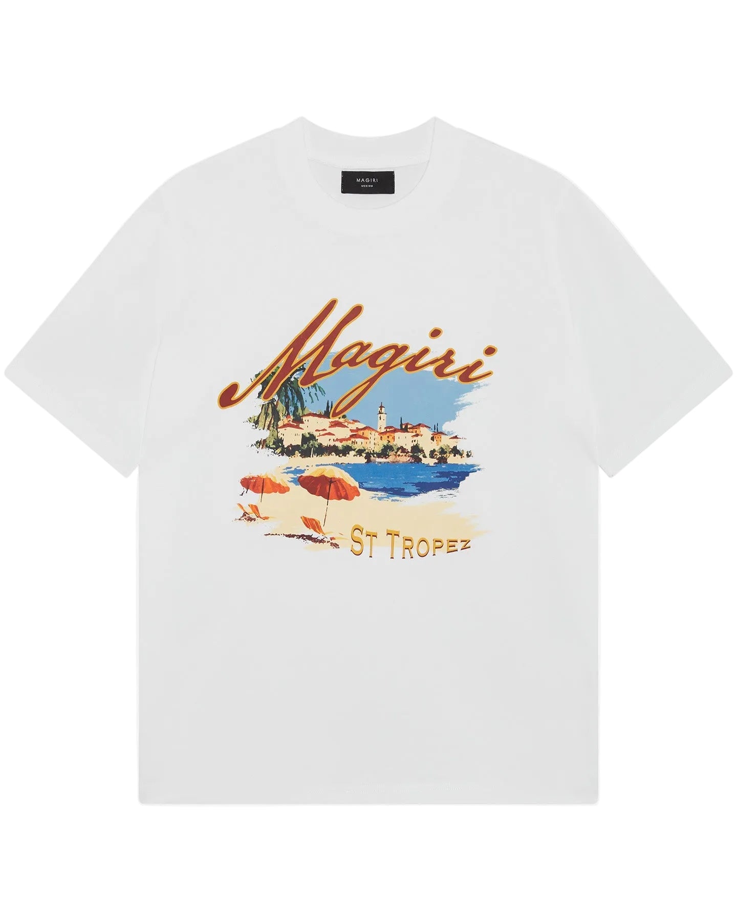 MAGIRI St. Tropez Printed White T-Shirt